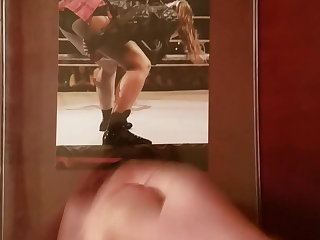 Wrestling WWE Ronda Rousey cumtribute #2
