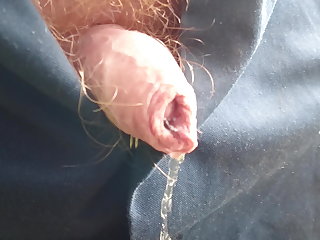 Vonku chub piss, small cock with foreskin