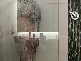 Bear in the shower